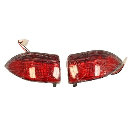 Stentens Golf Cart Accessories Stentens Golf Cart Accessories TL2040-RP Red LED Tail Light Passanger Side TL2040-RP